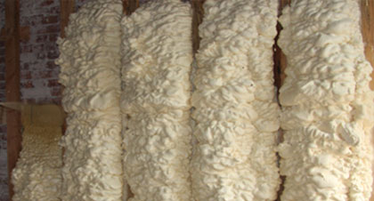 open-cell spray foam for Dover applications